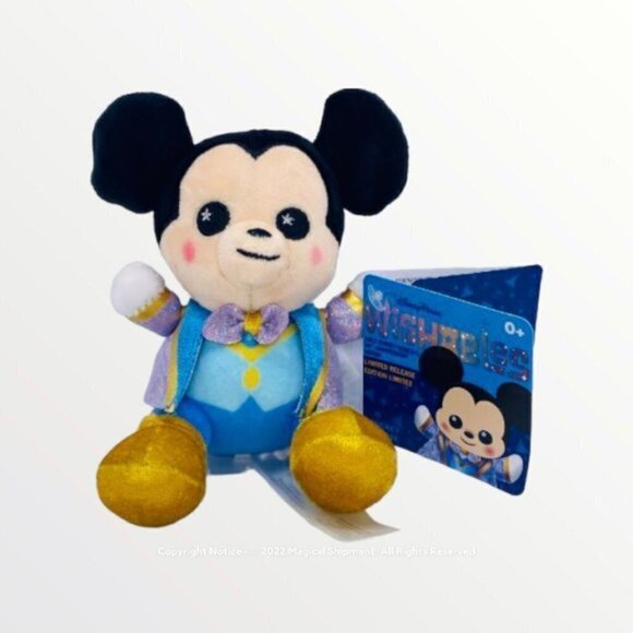 Disney Parks - Mickey & Minnie Mouse Wishables - WDW 50th Anniversary – Micro 5” - Picture 3 of 3